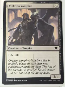 Vizkopa Vampire - Ravnica Allegiance - Magic the Gathering MTG Nice! - Image 1
