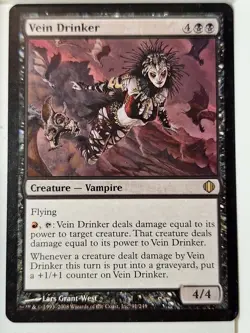 Vein Drinker - Shards of Alara - Magic the Gathering MTG Nice! - Image 1