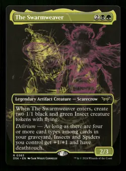 The Swarmweaver (Showcase) #363 MTG Duskmourn NM X1 - Image 1