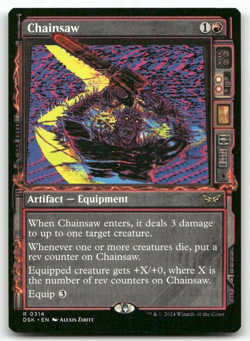 Chainsaw Showcase MTG Duskmourn 314 NM X1 - Image 1