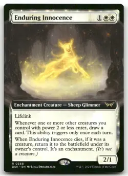 Enduring Innocence (Extended Art) #368 MTG Duskmourn NM X1 - Image 1