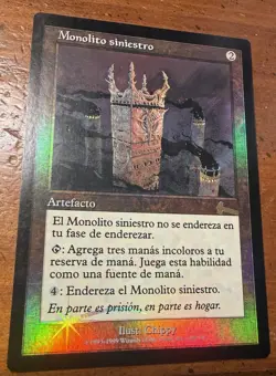 Grim Monolith Urza's Legacy Foil Spanish MTG Magic - Image 3