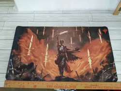 ULTRA PRO PLAYMAT Throne of Eldraine Irencrag Feat 24x13 Magic The Gathering MTG - Image 1