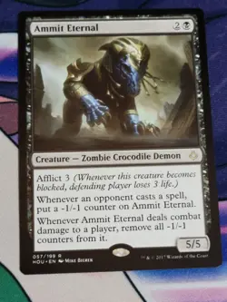 C4017 MAGIC MTG HOUR OF DEVASTATION AMMIT ETERNAL #057 NM RARE - Image 1