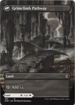 Brightclimb Pathway (Borderless) R Zendikar Rising 285 - LP MTG - Image 1