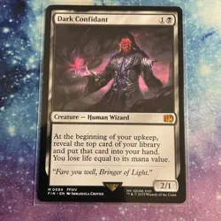 Dark Confidant (REGULAR) x1 - MTG Final Fantasy FIN #94 - Image 1