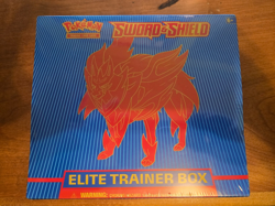 Pokemon Sword and Shield Base Set ETB Elite Trainer Box NEW Factory Sealed 820650104459 - Image 1
