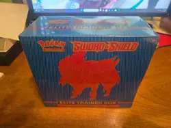 Pokemon Sword and Shield Base Set ETB Elite Trainer Box NEW Factory Sealed 820650104459 - Image 2