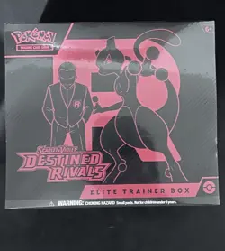 Pokemon TCG Scarlet & Violet Destined Rivals ETB Elite Trainer Box New & Sealed - Image 1