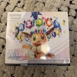 Pokemon Prismatic Evolutions Elite Trainer Box ETB Scarlet And Violet **SEALED** - Image 1