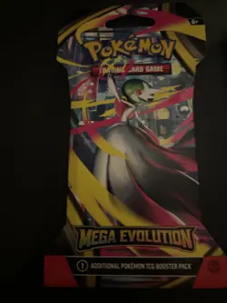 (VERY HEAVY) 33.00g Pokemon TCG Mega Evolution Sleeved Booster Pack (SEALED)✅ - Image 2