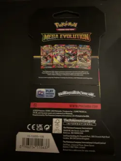 (VERY HEAVY) 33.00g Pokemon TCG Mega Evolution Sleeved Booster Pack (SEALED)✅ - Image 3