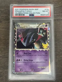 Dragapult Promo 2021 Eng Pokemon Celebrations Classic Collection SWSH132 - PSA 8 - Image 2