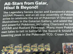 Shrink Wrap Damaged Pokemon Center Exclusive Crown Zenith ETB Plus - Image 3
