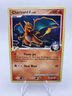 2009 Pokemon Charizard Supreme Victors 20/147 Non Holo HP - Image 1