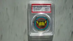 PSA 9 DETECTIVE PIKACHU CHARIZARD GX CASE FILE METAL COIN PROMO 2019 POKEMON - Image 1