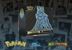 Pokemon TCG Mega Evolutions Lucario Pokemon Center ETB Factory Sealed - Image 1
