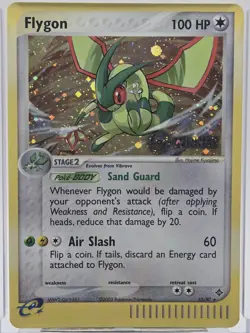 Pokemon Flygon Holo E-League Winner Stamp 15/97 2003 Pokemon LP - Image 2