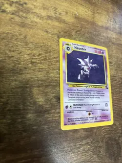 Pokemon TCG Haunter Fossil 6/62 Holo Unlimited Rare LP/NM Condition 1999 - Image 2