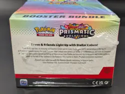 Pokemon SV8.5 Prismatic Evolutions Sealed Booster Bundle Display Case - Image 3