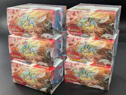 Pokemon Scarlet & Violet SV08 Surging Sparks Lot of 6 Sealed Booster Boxes - Image 5