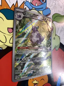 2023 Pokemon SV 151 MEW EN Nidoking #174/165 - Image 2