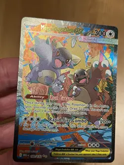 2025 Pokemon Mega Evolution Kangaskhan EX 182/132 Near Mint - Image 4