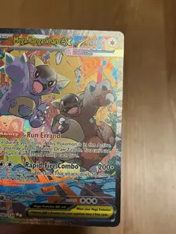 2025 Pokemon Mega Evolution Kangaskhan EX 182/132 Near Mint - Image 5