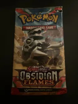 VERY HEAVY! 22.49 Gram Obsidian Flames Pokemon TCG Factory Sealed Booster Pack! - Image 2