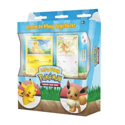 Let's Play Pokemon TCG Theme Decks (Eevee & Pikachu) - Brand New, Sealed - Image 1