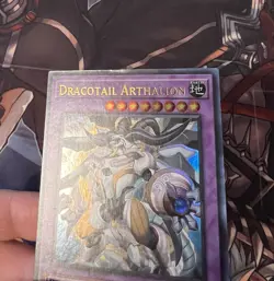 Yugioh! Dracotail Arthalion - JUSH-EN006 1st Edition Ultra Rare LP - Image 2