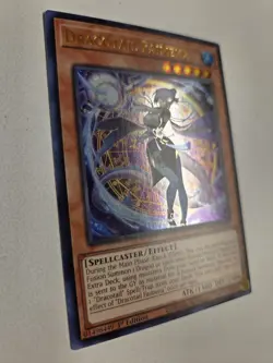 Dracotail Faimena JUSH-EN002 Ultra Rare Yugioh Justice Hunters 1st Edition Mint - Image 2
