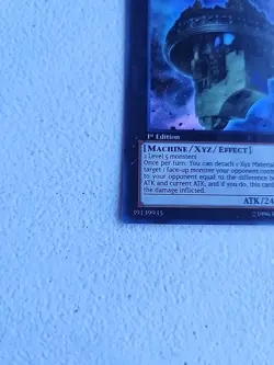 Yugioh Number 33 Chronomaly Machu Mech REDU-EN043 (Ultra Rare) 1st Edition #Y149 - Image 2