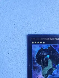 Yugioh Number 33 Chronomaly Machu Mech REDU-EN043 (Ultra Rare) 1st Edition #Y149 - Image 3