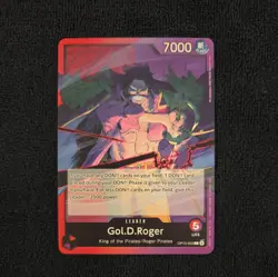 One Piece Gol D. Roger OP13-003 Leader OP-13 Carrying On His Will - Image 1