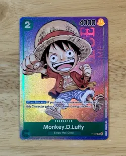 Monkey D Luffy (Gen Con 2023) P-037 Promo Foil One Piece TCG - Image 1