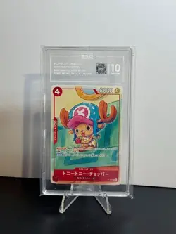TAG 10 GEM MINT TONY TONY CHOPPER ONE PIECE JPN P-101 EVENT PROMO PACK 2025 US③ - Image 1