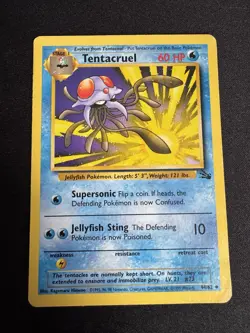 Tentacruel 44/62 - Fossil - Pokemon Card - MP - Image 1