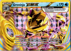 Greninja BREAK - 41/122 - Pokemon Breakpoint XY Ultra Rare Card NM - Image 1