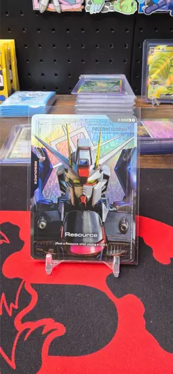 Gundam Card Game-Resource (Freedom Gundam) R-008 C+ NM - Image 1