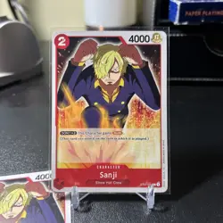 Sanji ST01-004 One Piece English Card Game Strawhat Starter Deck - Image 3