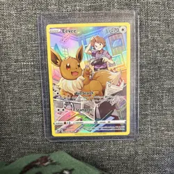 Pokemon TCG Eevee TG11/TG30 Trainer Gallery Full Art Holo Card - Image 1