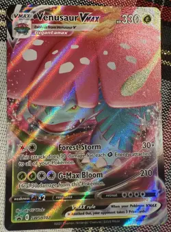 Pokemon TCG Venusaur VMAX SWSH102 SWSH: Sword & Shield Promo Cards Holo - Image 1