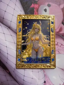 Carrot Thick Diamond Metal Waifu Card One Piece - Image 1