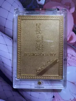 Carrot Thick Diamond Metal Waifu Card One Piece - Image 4