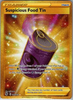 Suspicious Food Tin (Secret) 80/73 Champion's Path - Pokemon Card - MP - Image 1