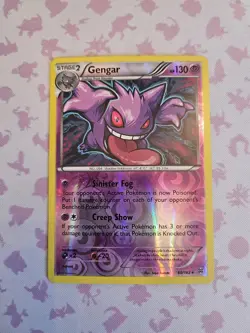 Pokemon Gengar TCG Reverse Holo Rare Card XY Breakthrough 60/162 NM-LP - Image 1