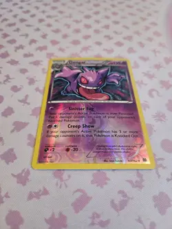 Pokemon Gengar TCG Reverse Holo Rare Card XY Breakthrough 60/162 NM-LP - Image 2