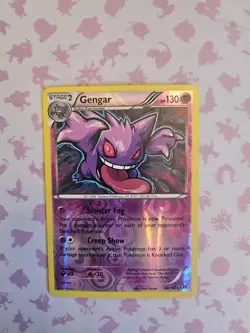 Pokemon Gengar TCG Reverse Holo Rare Card XY Breakthrough 60/162 NM-LP - Image 5