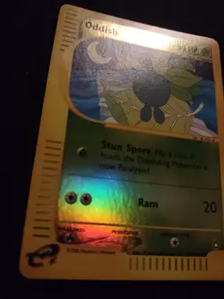 Oddish 97/147 Reverse Holo Pokemon Trading Card Game eCard Aquapolis Near Mint - Image 3